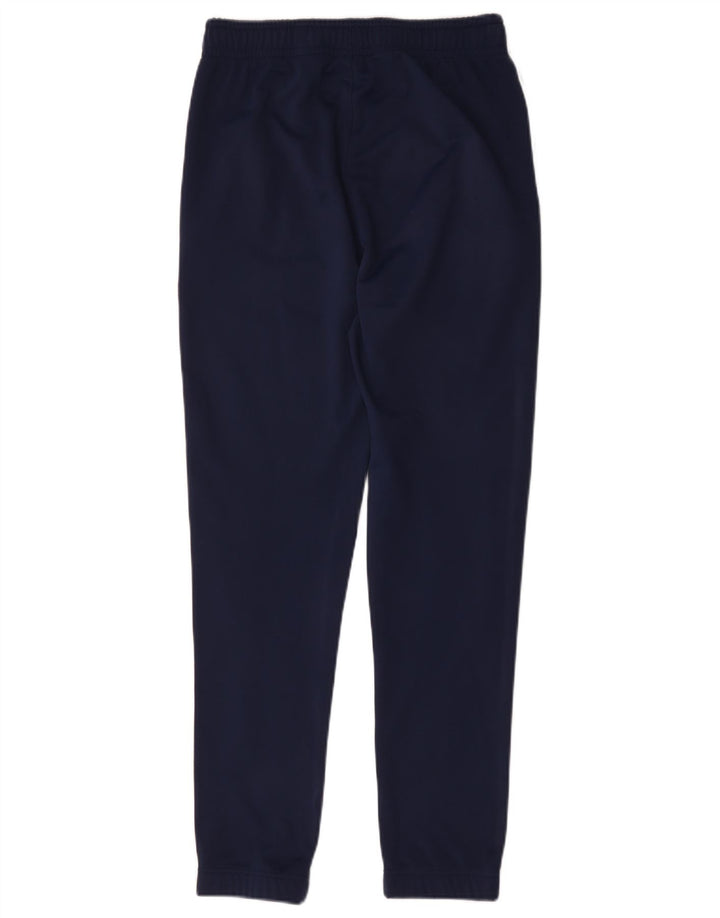 Nike træningsdragtbukser til kvinder UK 10 Small Navy Blue Polyester