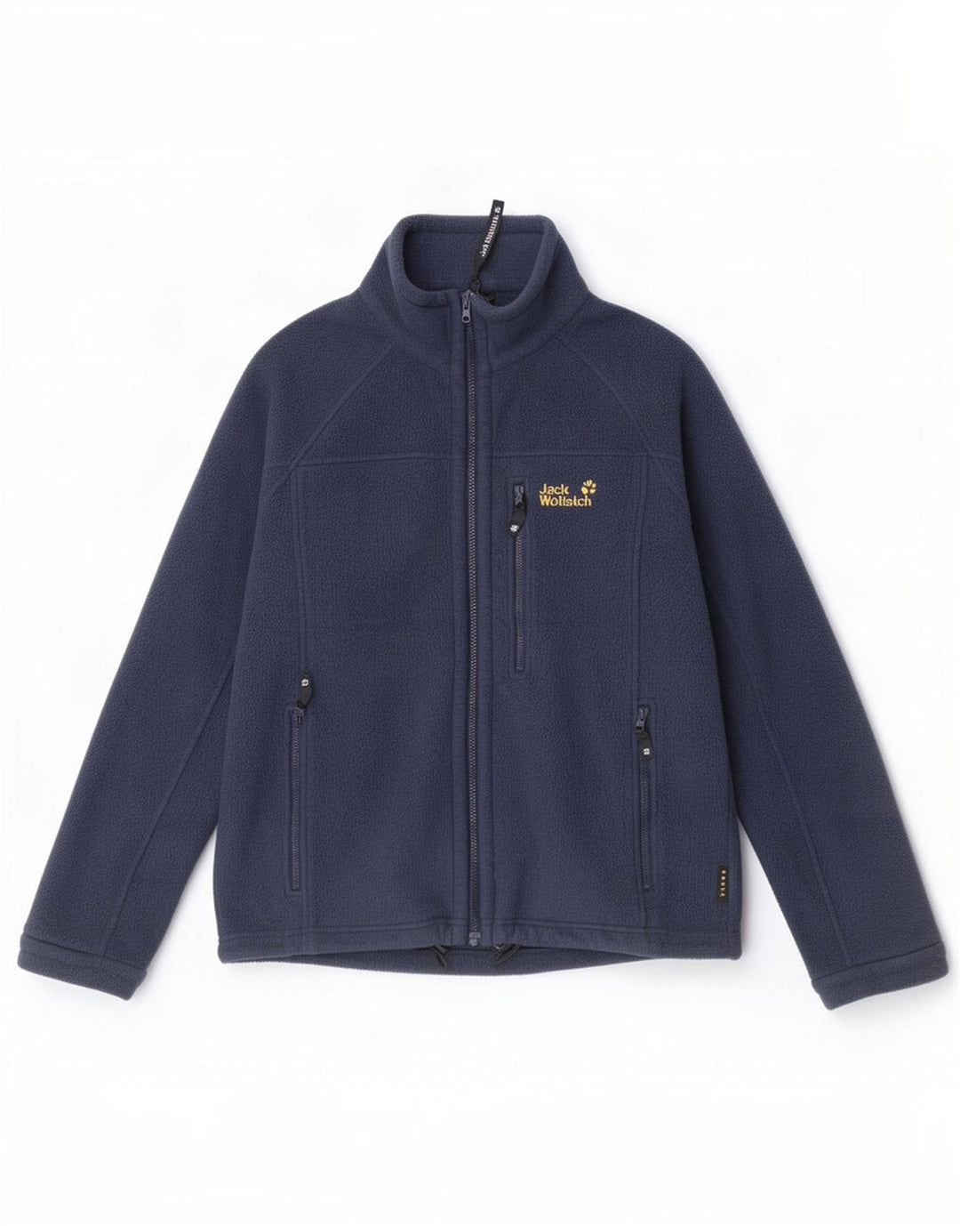 Jack Wolfskin Herre Liner Fleecejakke UK 36/38 Medium Navy Blue Polyester