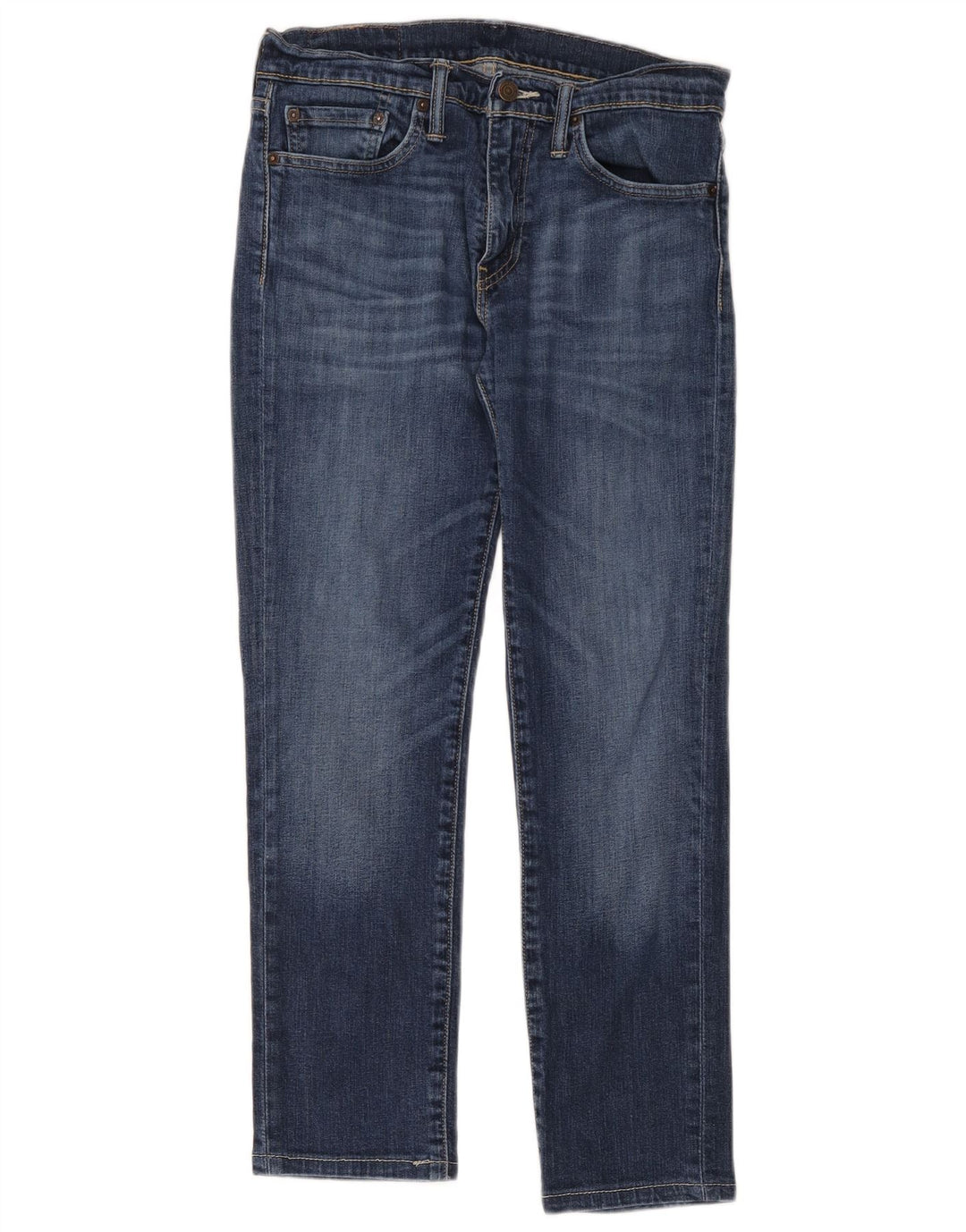 Levi's Herre 511 Slim Jeans W31 L34 Blå Bomuld