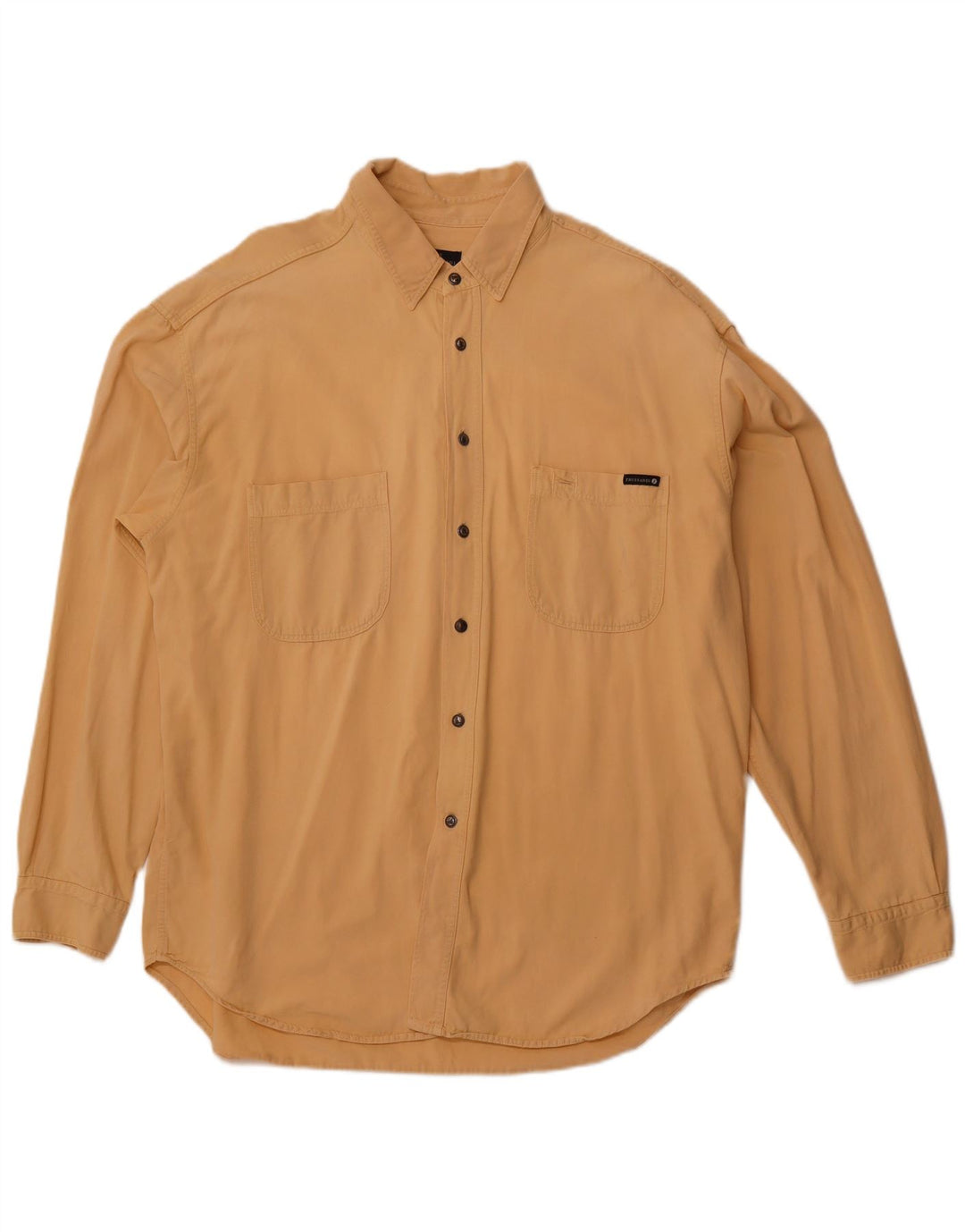 TRUSSARDI JEANS Herreskjorte XL Brun