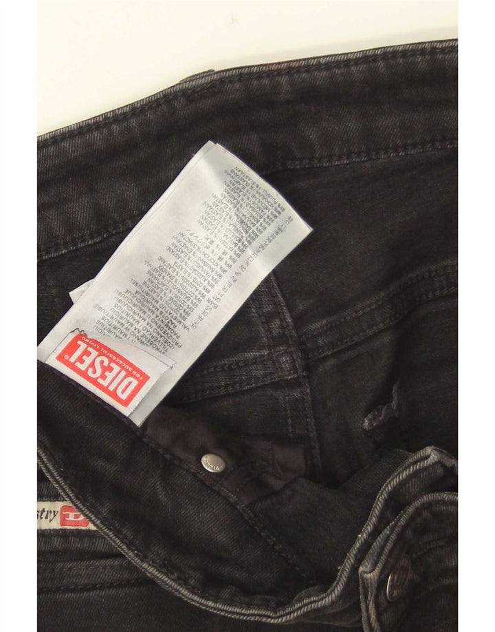 Diesel Skinny Jeans til mænd W30 L30 Sort bomuld
