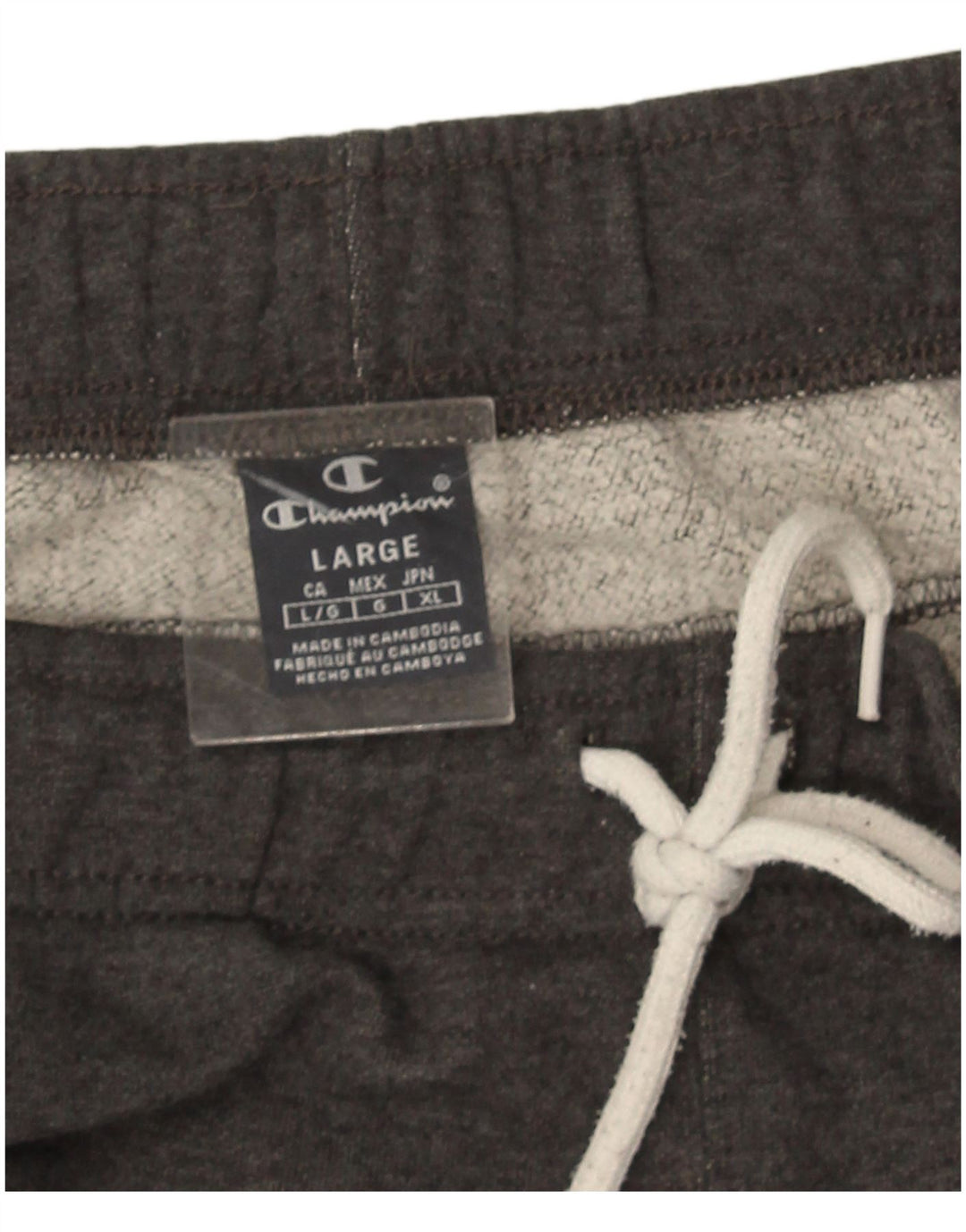 Champion Herre grafisk træningsdragt Bukser Joggers Large Grå