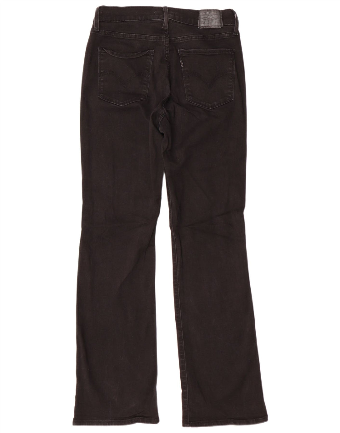 Levi's Dame Bootcut Jeans US 8 Medium W29 L32 Sort Bomuld