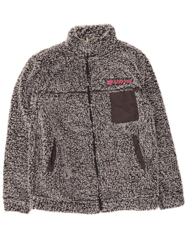 Lotto Dame Fleecejakke UK 18 XL Grå Flecked Polyester