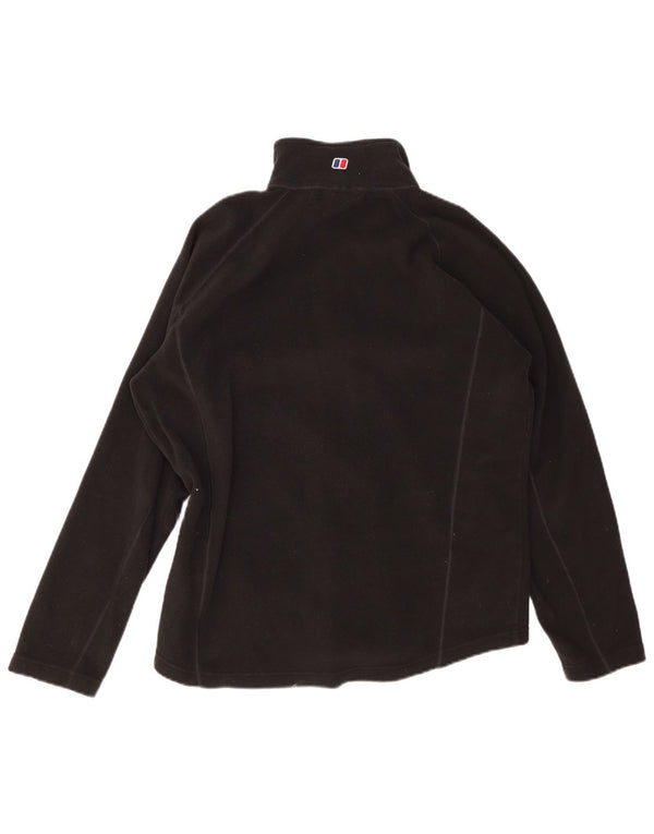BERGANS Fleecejakke til mænd UK 38 Medium Sort Polyester