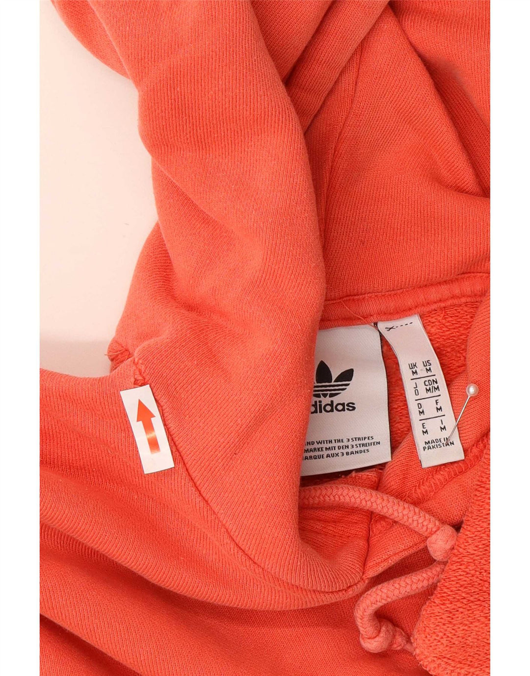 Adidas Herre hættetrøje Jumper Medium Orange Bomuld