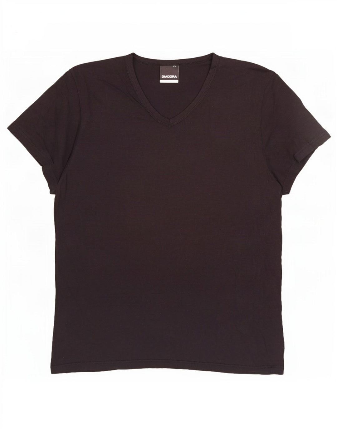 Diadora Herre T-Shirt Top Stor Sort Bomuld