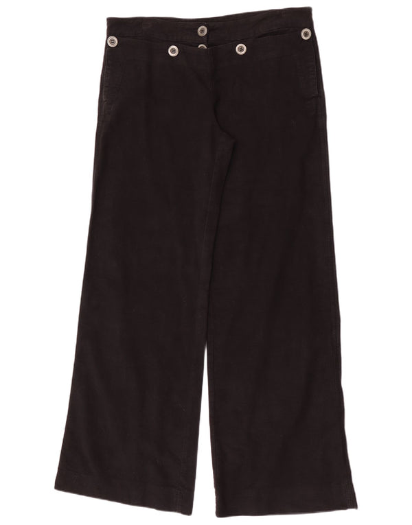 Max & Co. Womens Wide Leg Trousers IT 46 Large W34 L33 Black