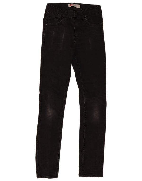 Levi's Boys 510 Skinny Jeans 15-16 år W26 L31 Sort Bomuld