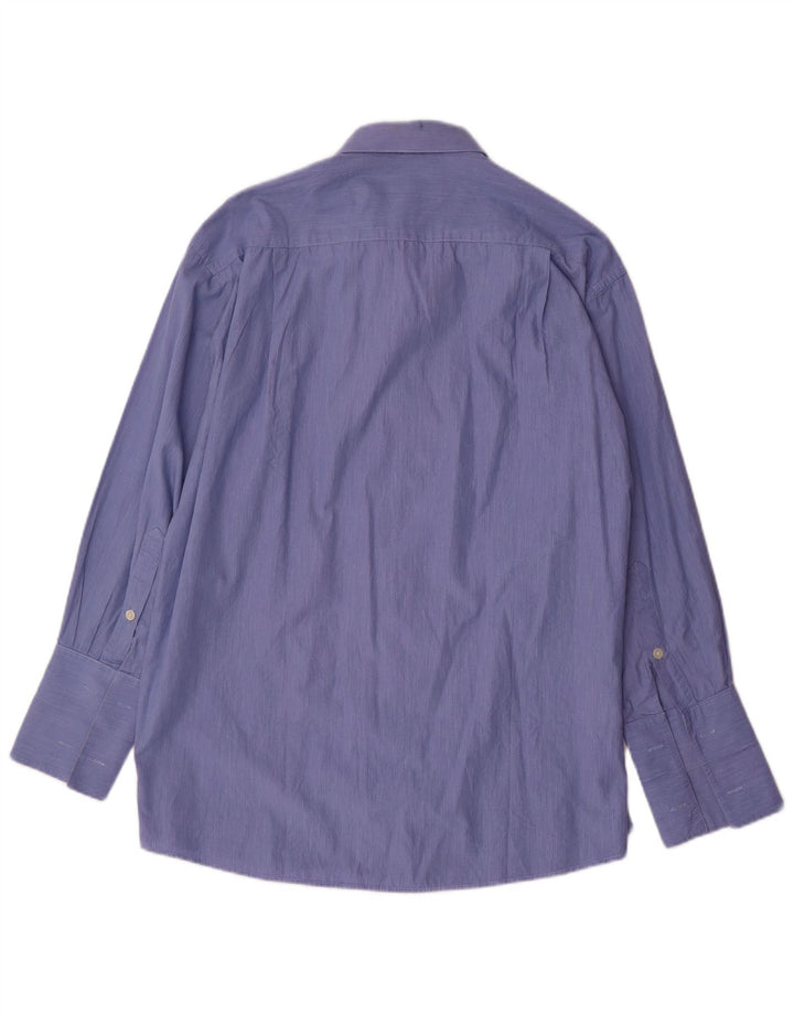 PIERRE CARDIN Herre formel skjorte str. 17 XL Blå nålestribe