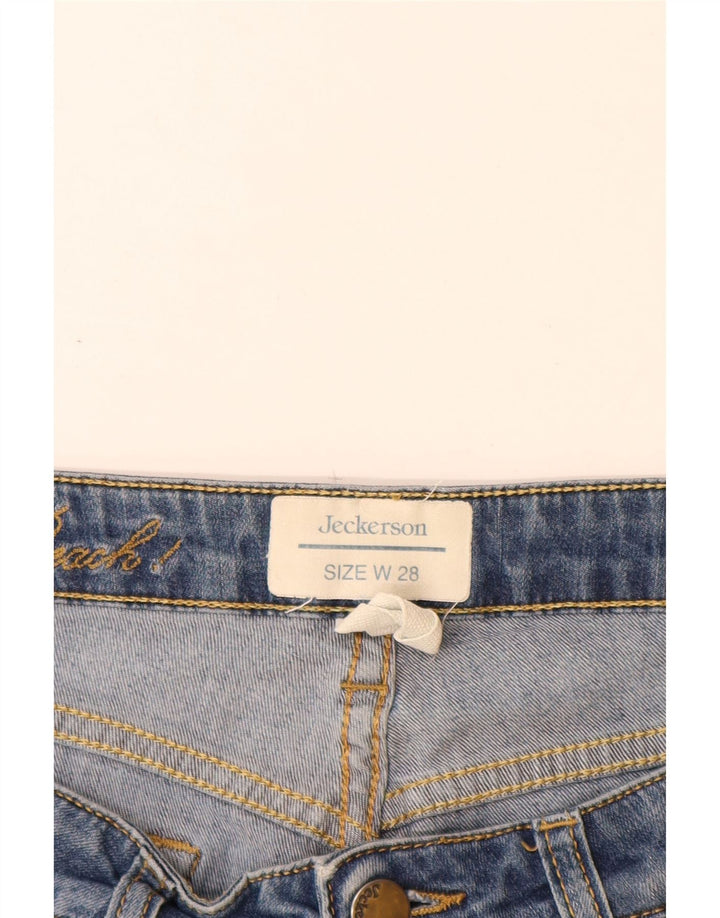 Jeckerson Dame Beach Capri Jeans W28 L19 Blå Bomuld