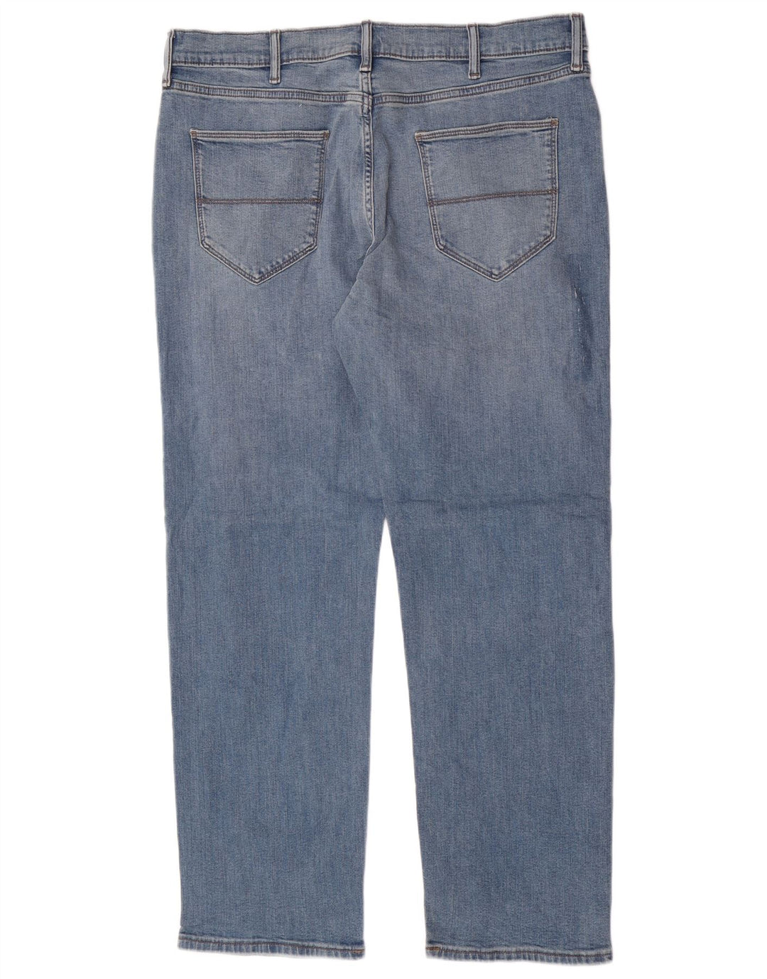 Marks & Spencer Herre Short Straight Jeans W36 L29 Blå Bomuld