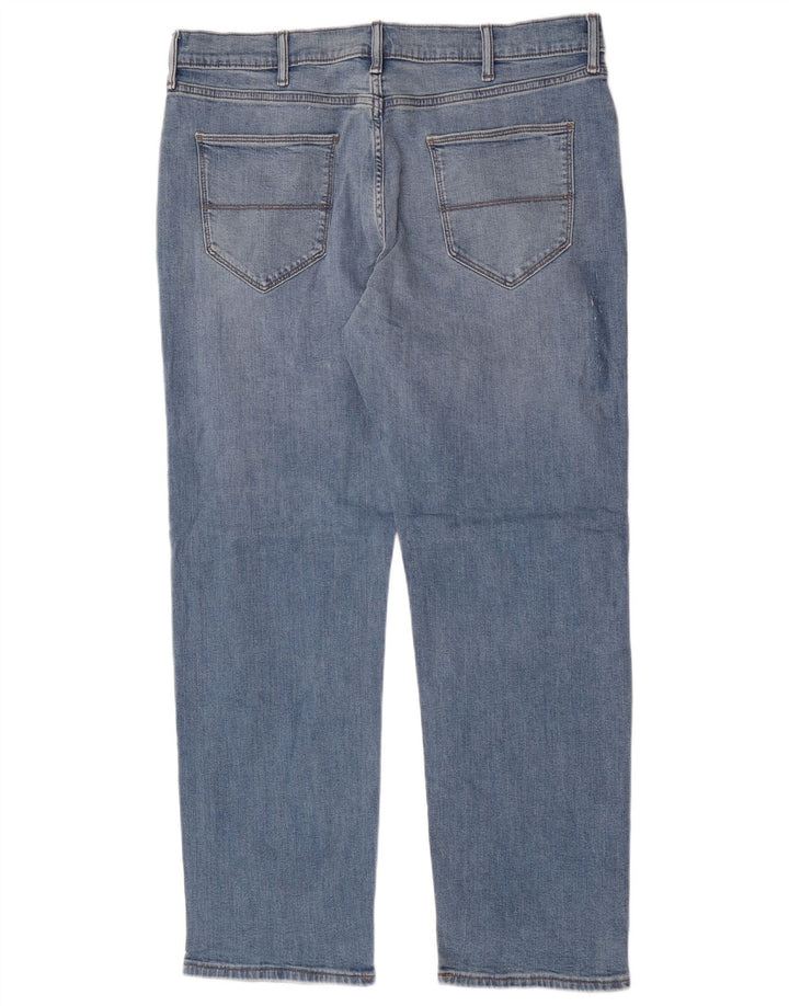 Marks & Spencer Herre Short Straight Jeans W36 L29 Blå Bomuld