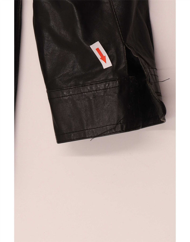 Vintage herre læderjakke UK 38 Medium Black