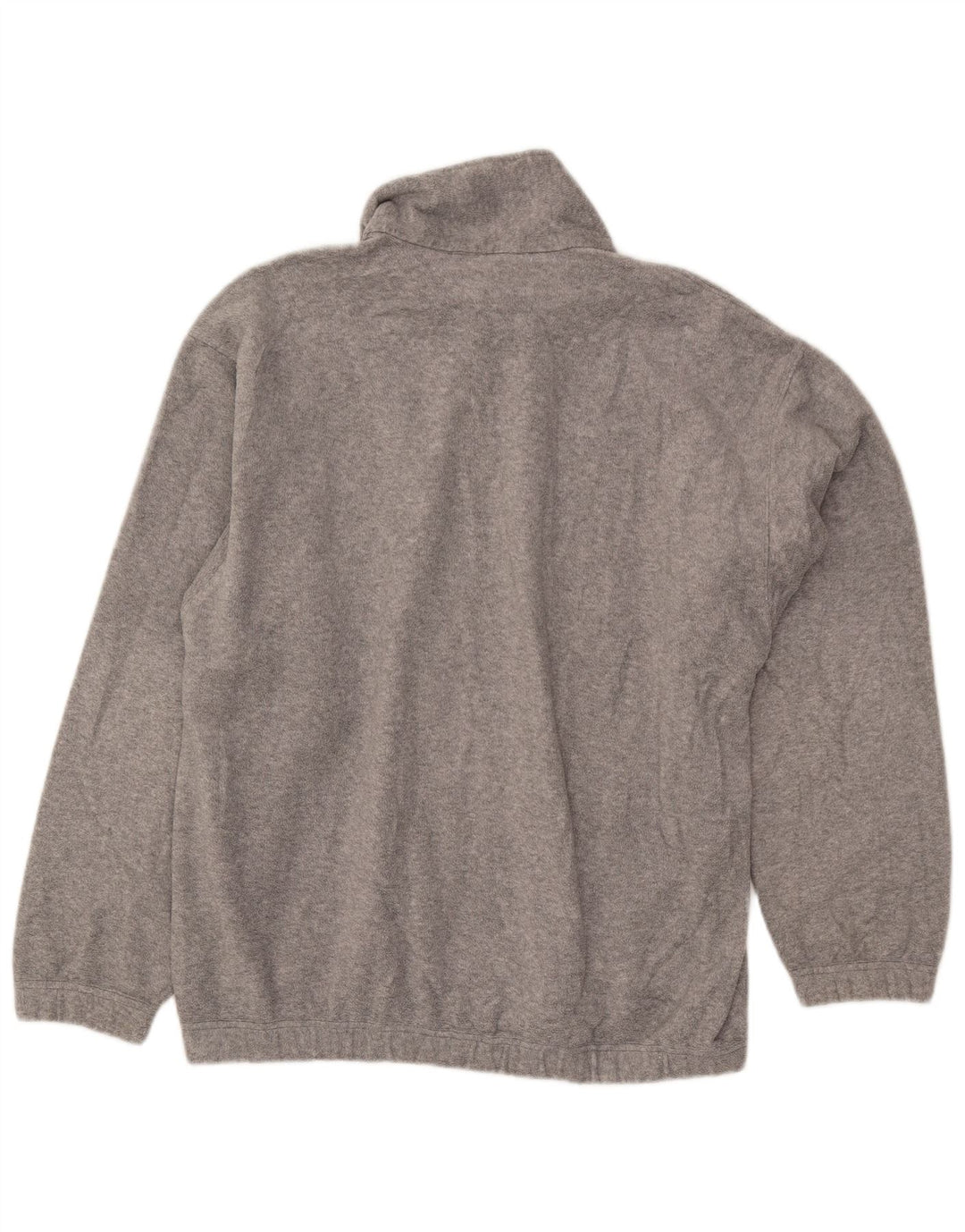 SERGIO TACCHINI Fleecetrøje med lynlås til mænd, stor grå