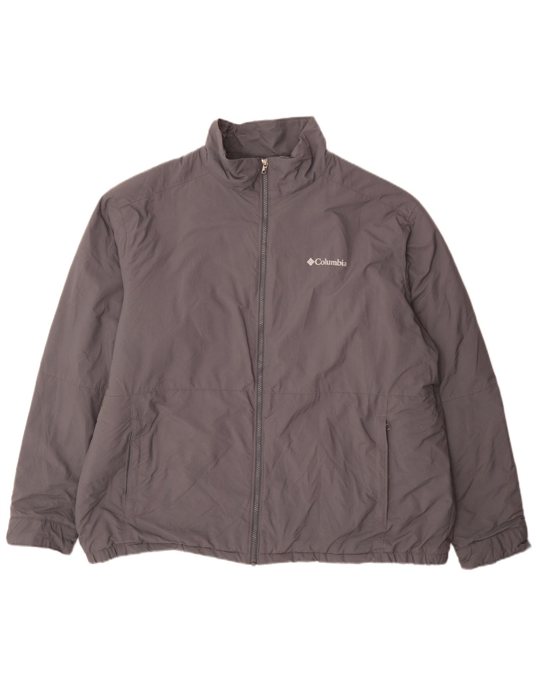 Columbia Herre Windbreaker Jacket UK 44 2XL Grå Nylon