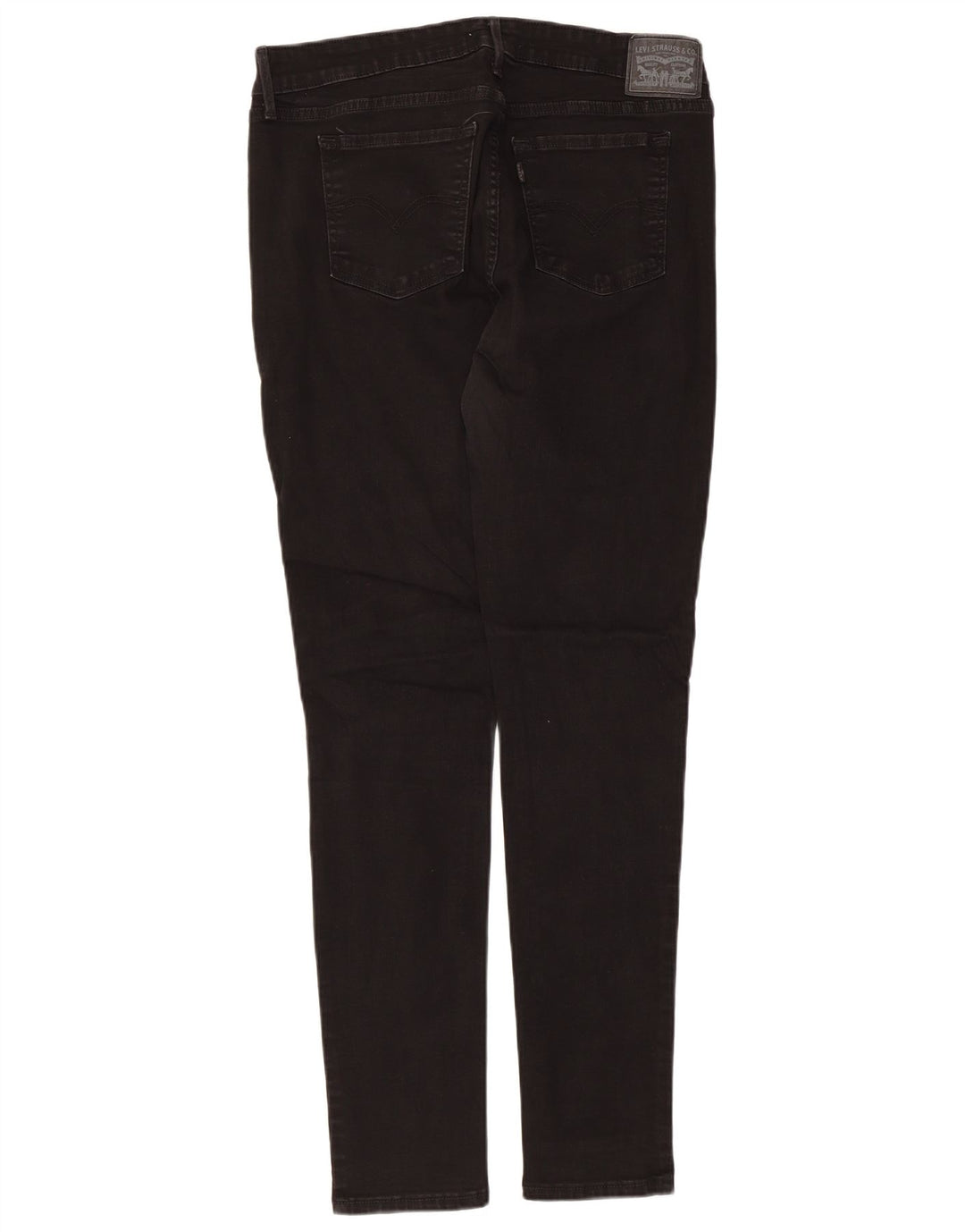 Levi's Dame 711 Skinny Jeans W32 L30 Sort