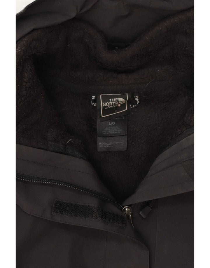 The North Face Dame Windbreaker Jacket UK 16 Large Black Polyester