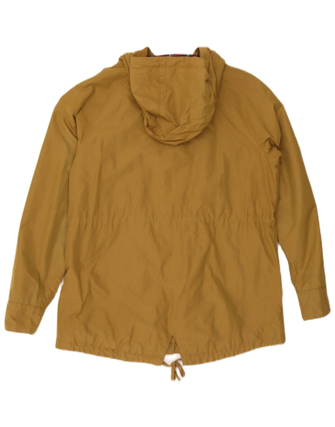 Jack Wolfskin Dame Hooded Parka Jacket UK 14 Stor Beige Bomuld