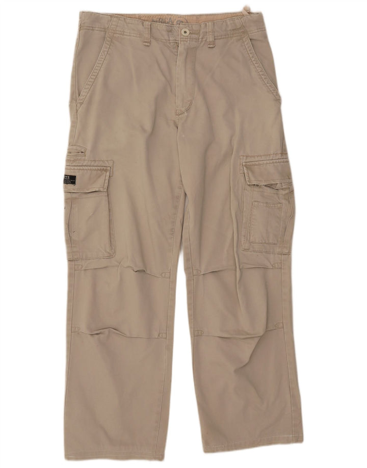 XDYE Straight Cargo Bukser til kvinder EU 42 Large W34 L31 Beige