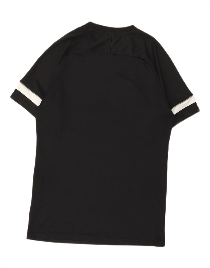 Nike Herre Dri Fit T-Shirt Top Lille Sort Colourblock