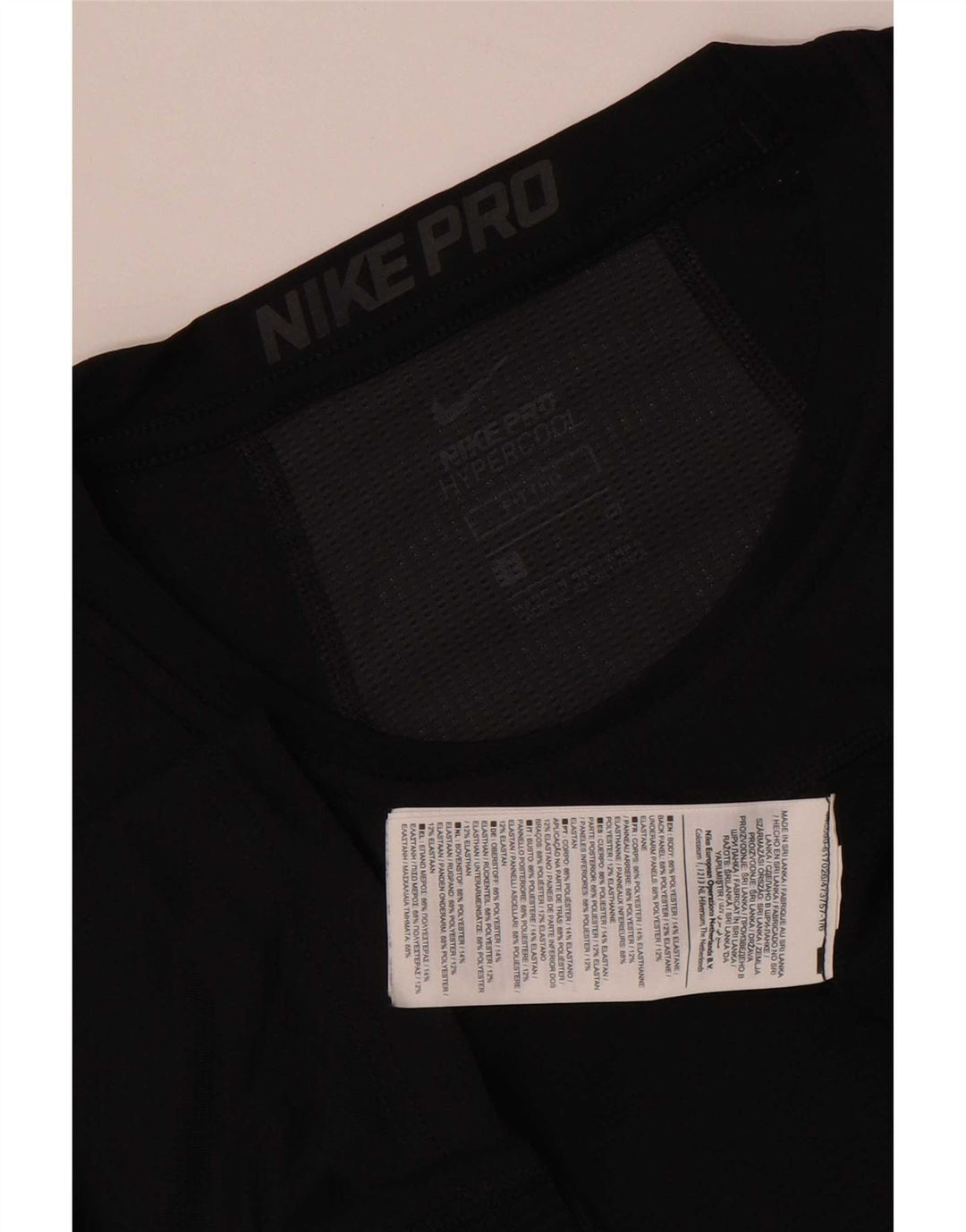 Nike Herre Dri Fit Grafisk Vest Top Lille Sort Geometrisk Polyester