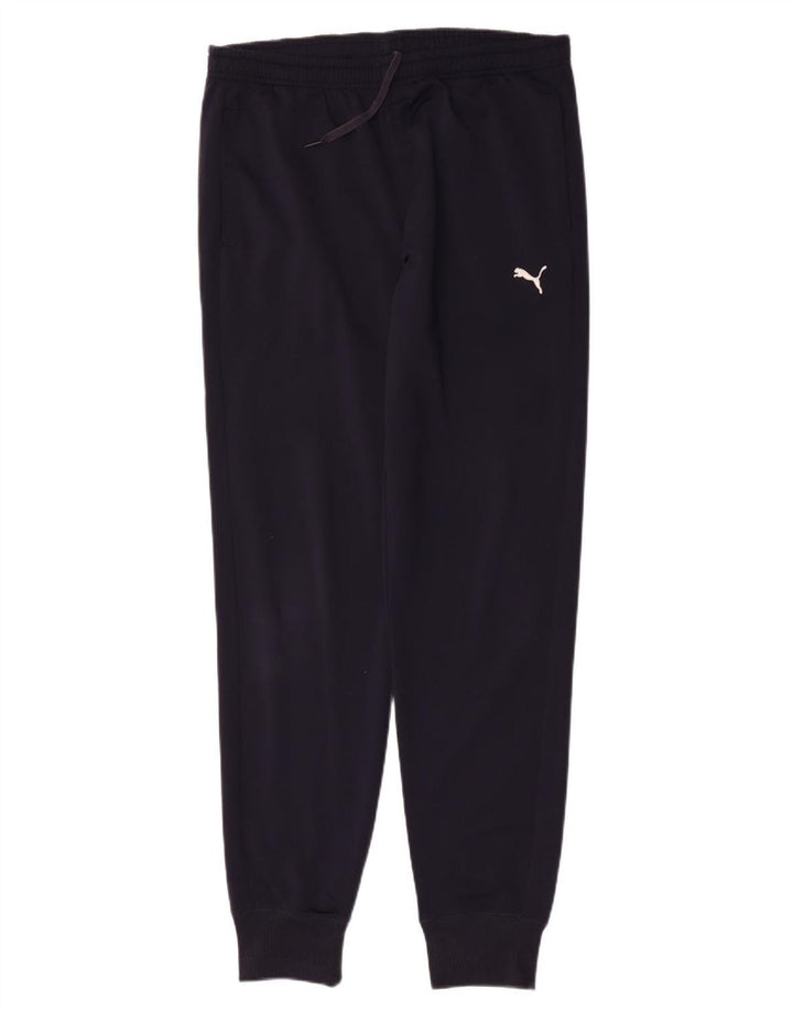 Puma Herre træningsdragt Bukser Joggers Large Navy Blue Polyester