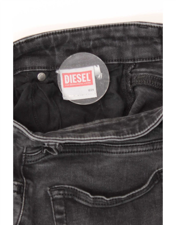 Diesel Dame Skinny Jeans W25 L30 Grå