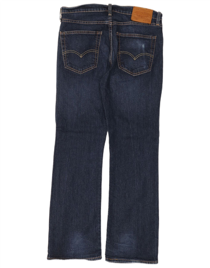 Levi's Herre 527 Bootcut Jeans W32 L30 Marineblå Bomuld