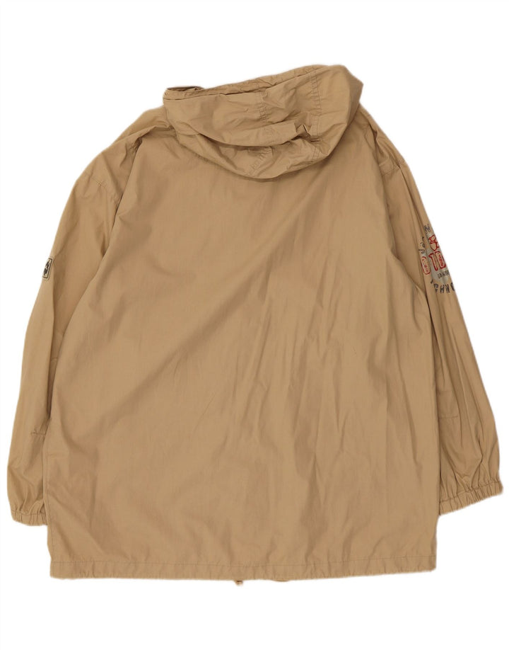 Jack Wolfskin Herre Grafisk Hooded Bomber Jacket UK 36/38 Medium Beige