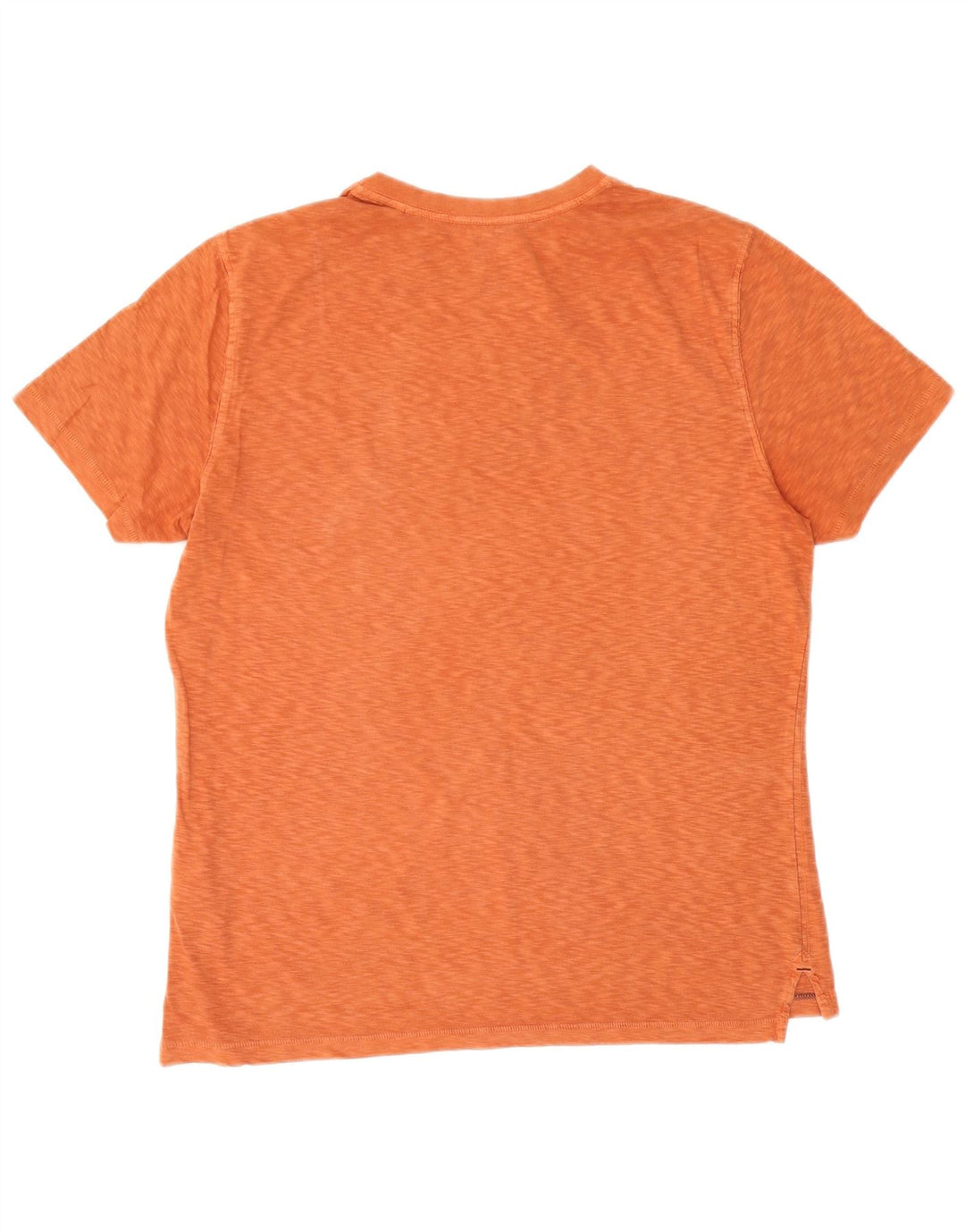 WHITE STUFF Herre T-shirt Top Medium Orange Flecked Bomuld