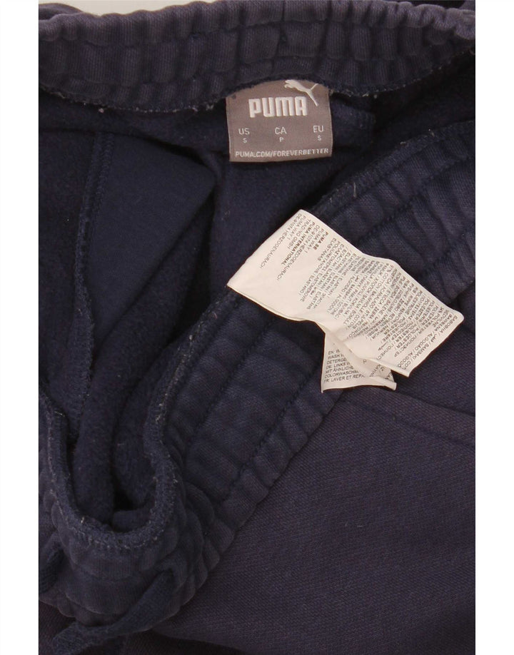 Puma herre træningsbukser joggingbukser Small Navy Blue bomuld