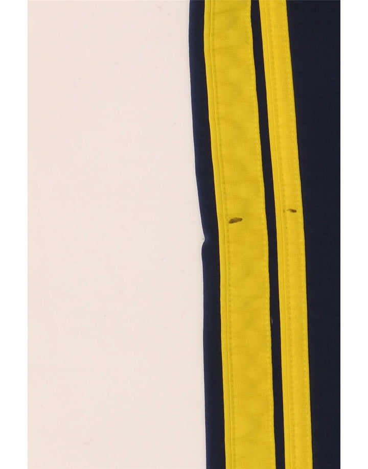 Asics Træningsdragt bukser til mænd Small Navy Blue Colourblock Polyester