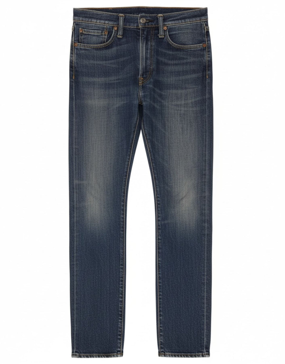 LEVI'S Womens 519 Slim Jeans W32 L32 Blue Cotton
