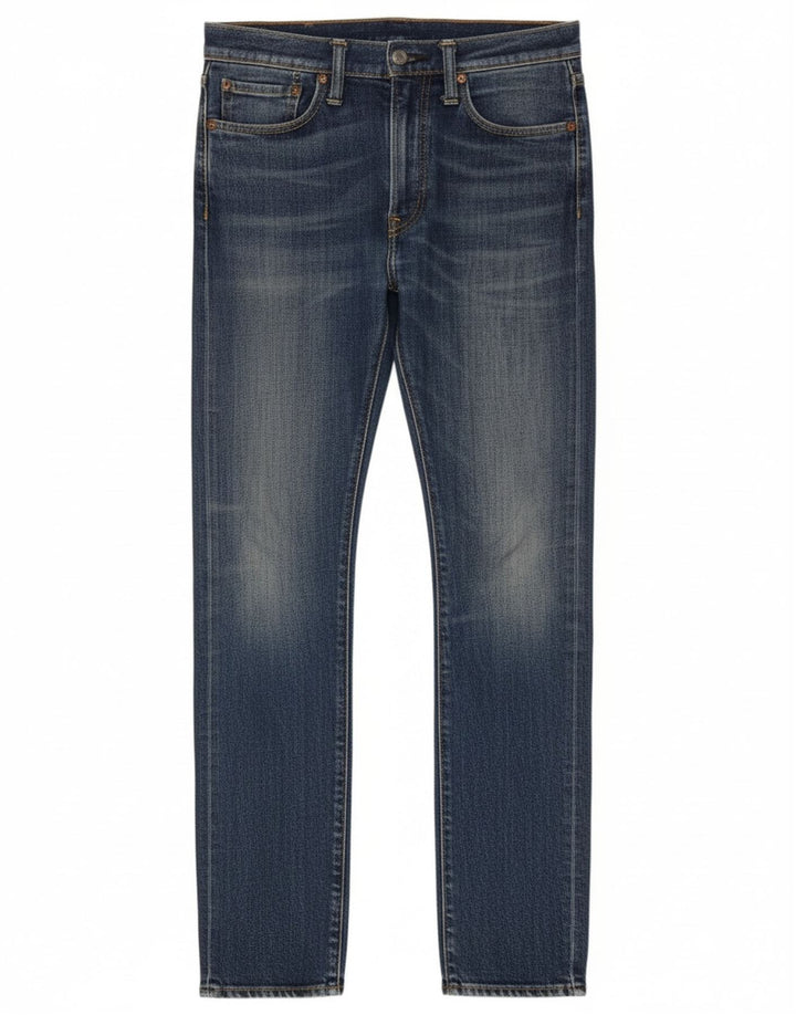 LEVI'S Womens 519 Slim Jeans W32 L32 Blue Cotton
