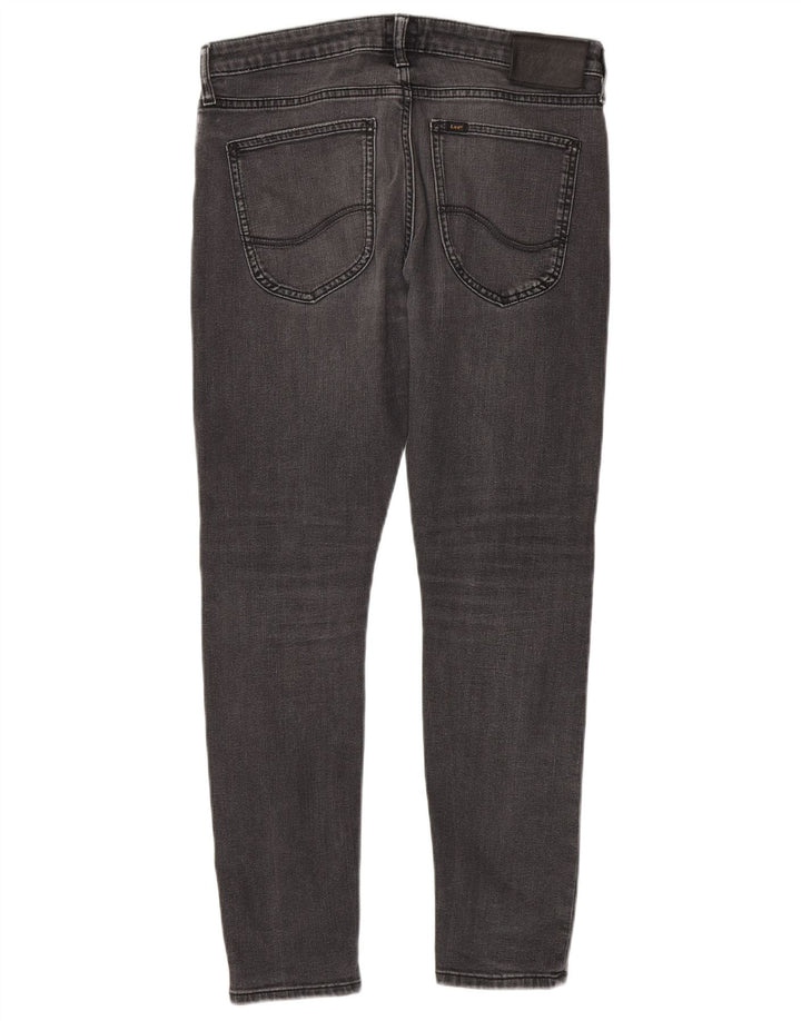 Lee Herre Malone Skinny Jeans W32 L30 Grå Bomuld