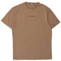 Tommy Hilfiger Herre grafisk T-shirt Top Lille Beige Bomuld