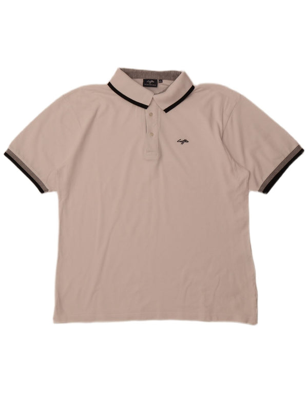 LOTTO Polotrøje til mænd 2XL Hvid