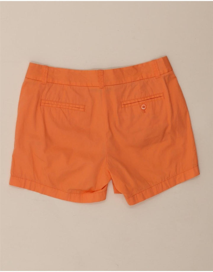 J. CREW Womens Broken In Chino Shorts US 6 Medium W30  Orange Cotton Vintage J. Crew and Second-Hand J. Crew from Messina Hembry 