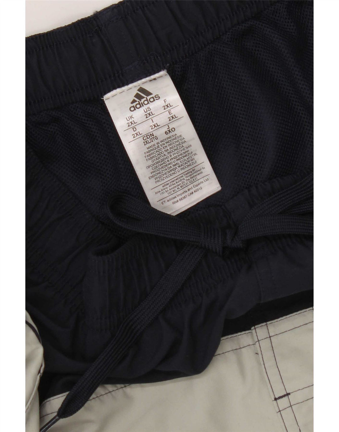 Adidas Sports Shorts til mænd 2XL W42 L5 Flerfarvet Colourblock Polyester