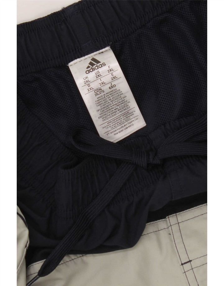 Adidas Sports Shorts til mænd 2XL W42 L5 Flerfarvet Colourblock Polyester