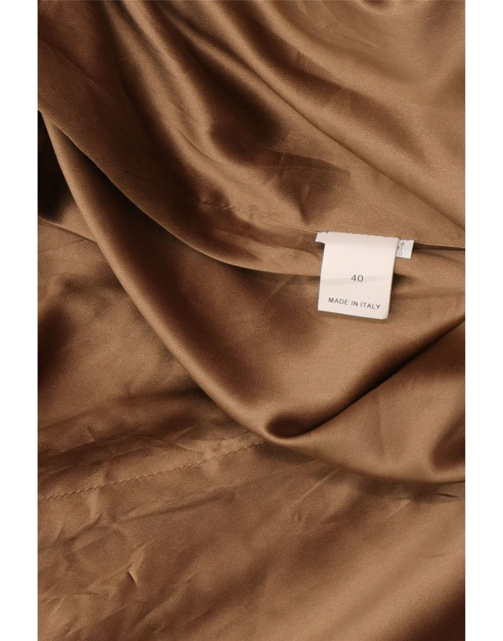 BRUNELLO CUCINELLI Dobbeltradet frakke til kvinder EU 40 Small Black Classic