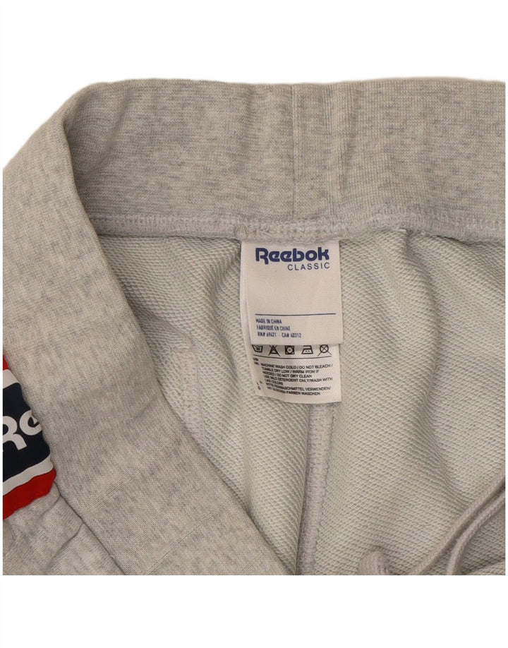 Reebok Herre grafisk træningsdragt Bukser Joggers Medium Grey Colourblock