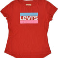LEVI'S Girls Graphic T-Shirt Top 13-14 Years Red Cotton | Vintage Levi's | Thrift | Second-Hand Levi's | Used Clothing | Messina Hembry 