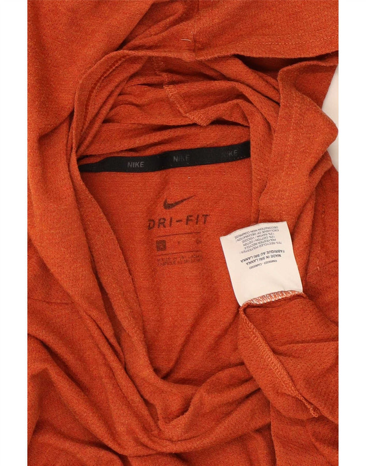 Nike Herre hættetop Langærmet lille orange polyester
