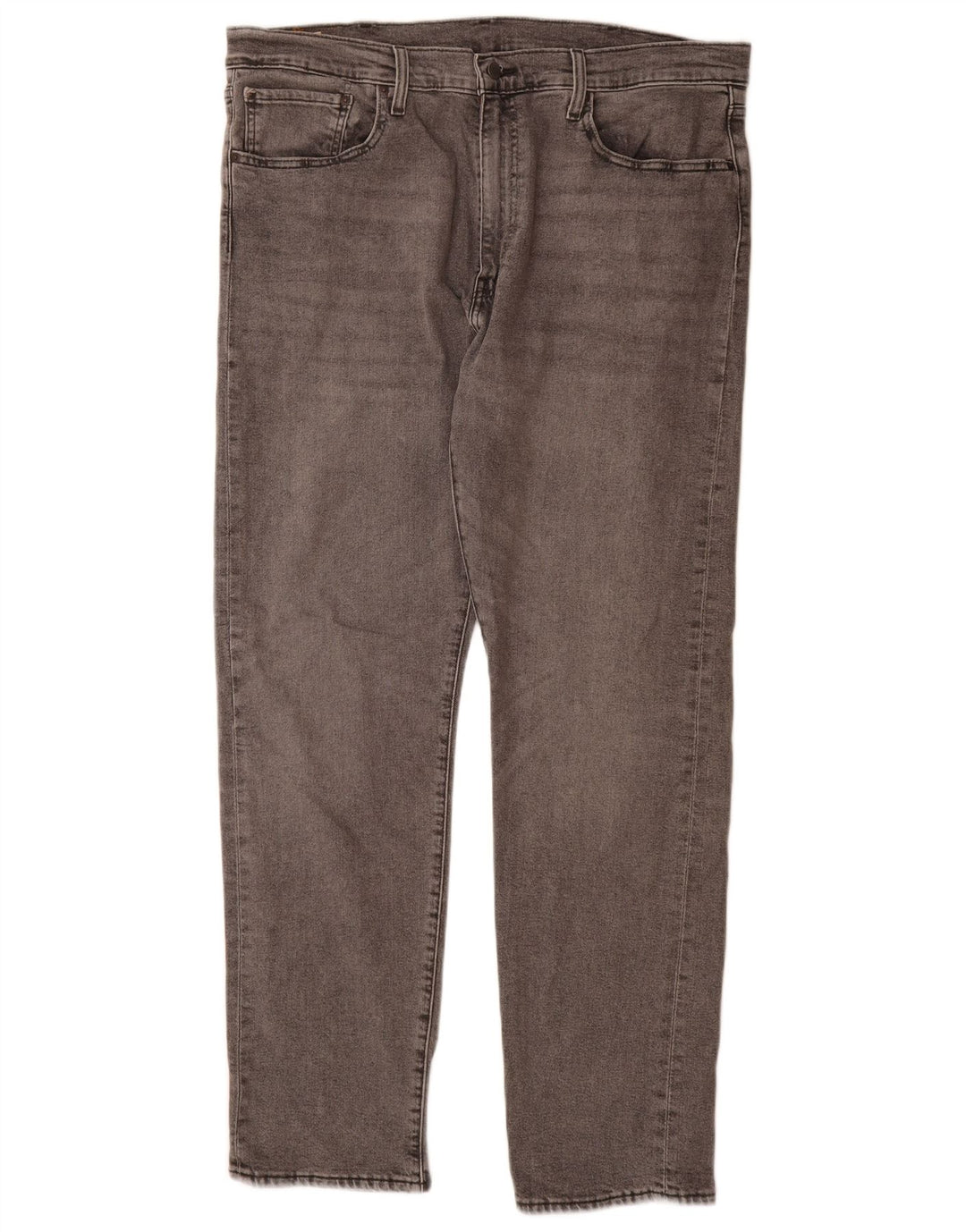Levi's Herre 502 tilspidsede jeans W38 L34 Grå bomuld