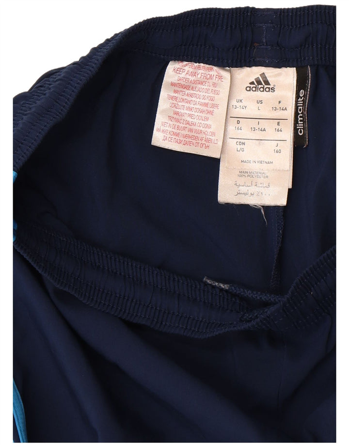 Adidas Boys Real Madrid Sportsshorts 13-14 år Marineblå polyester