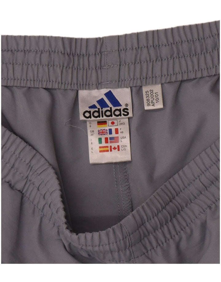 Adidas Herre Sportshorts XL Grå Polyester Sports