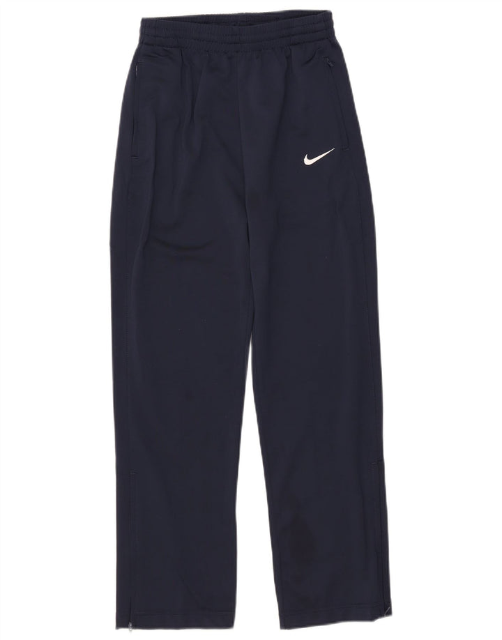 Nike Træningsdragtsbukser til drenge 10-11 år Medium Navyblå polyester