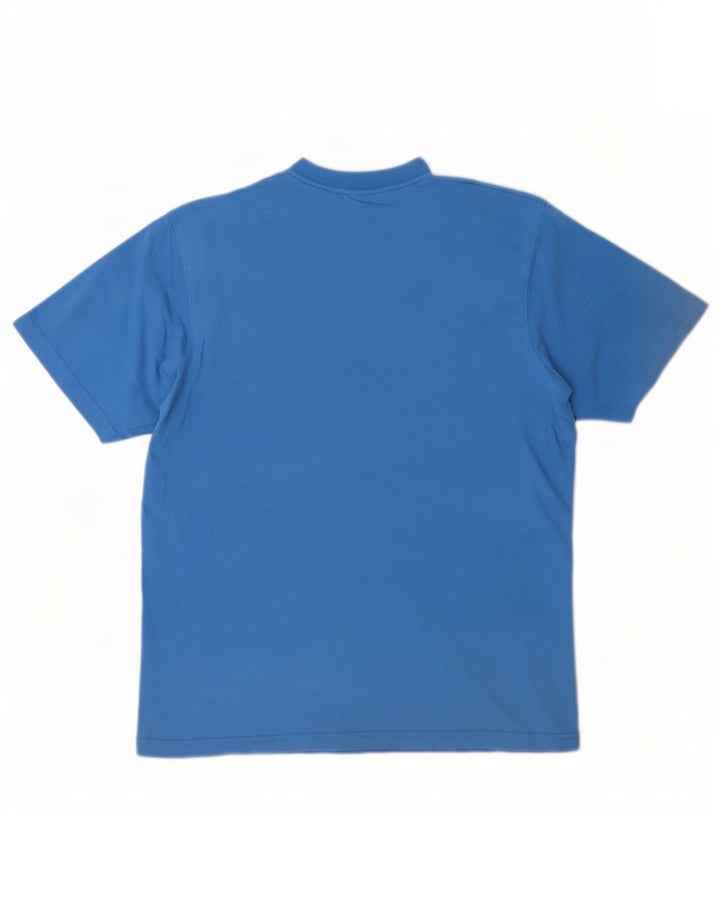 The North Face Herre T-Shirt Top Lille Blå Bomuld